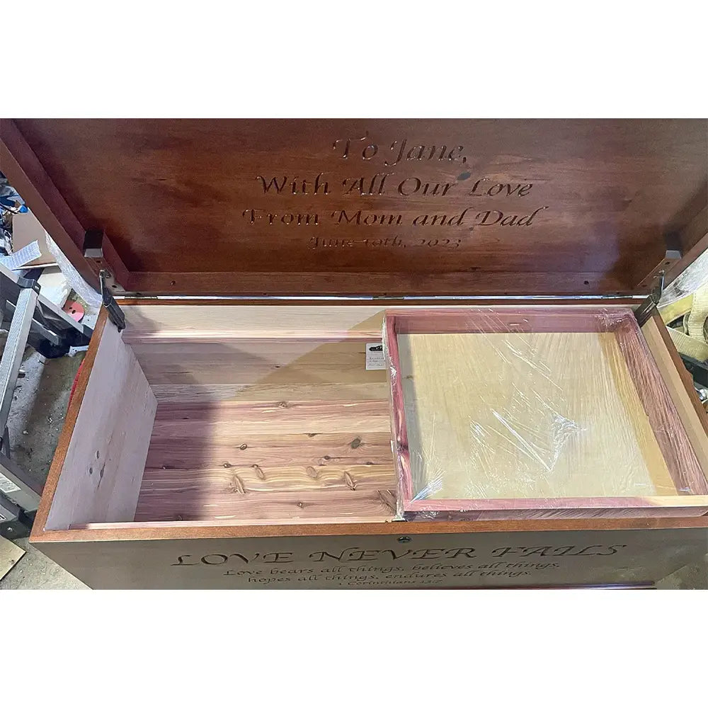 Cherry cedar chest online