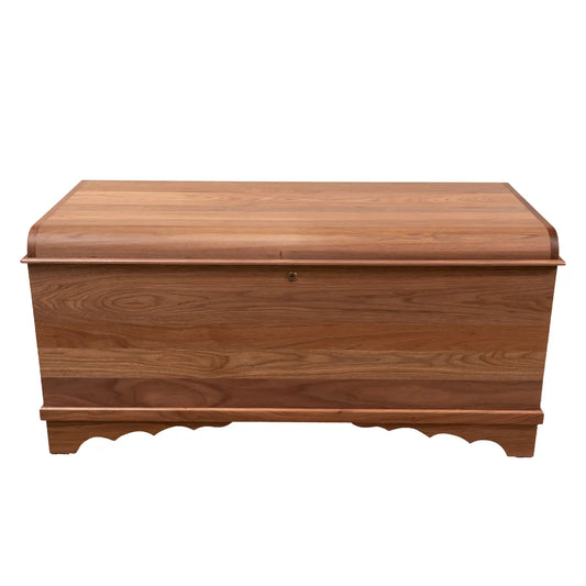 Blanket Chests Trunks for Storage Solid Wood Rustic Red Door