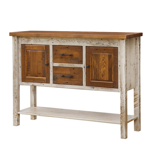 Tanner White Farmhouse Buffet Cabinet