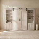 Willow Barndoor Bookcase Bed