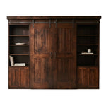 Willow Barndoor Bookcase Bed