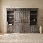 Willow Barndoor Bookcase Bed