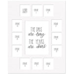 White School Picture Mat, 13-15 Openings