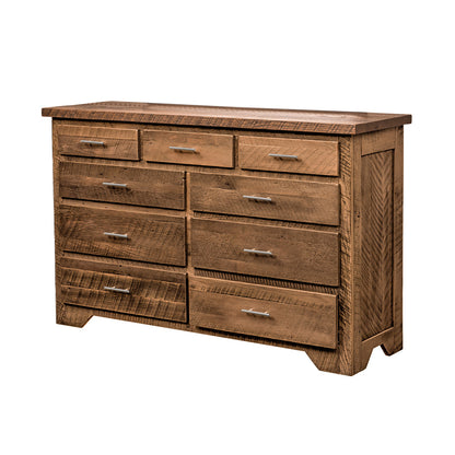 farmhouse long dresser Farmhouse Style Reclaimed Wood 72 in. Long 8-Drawers Bedroom Dresser