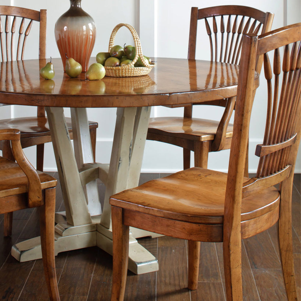 Clifton Solid Wood Round Dining Table