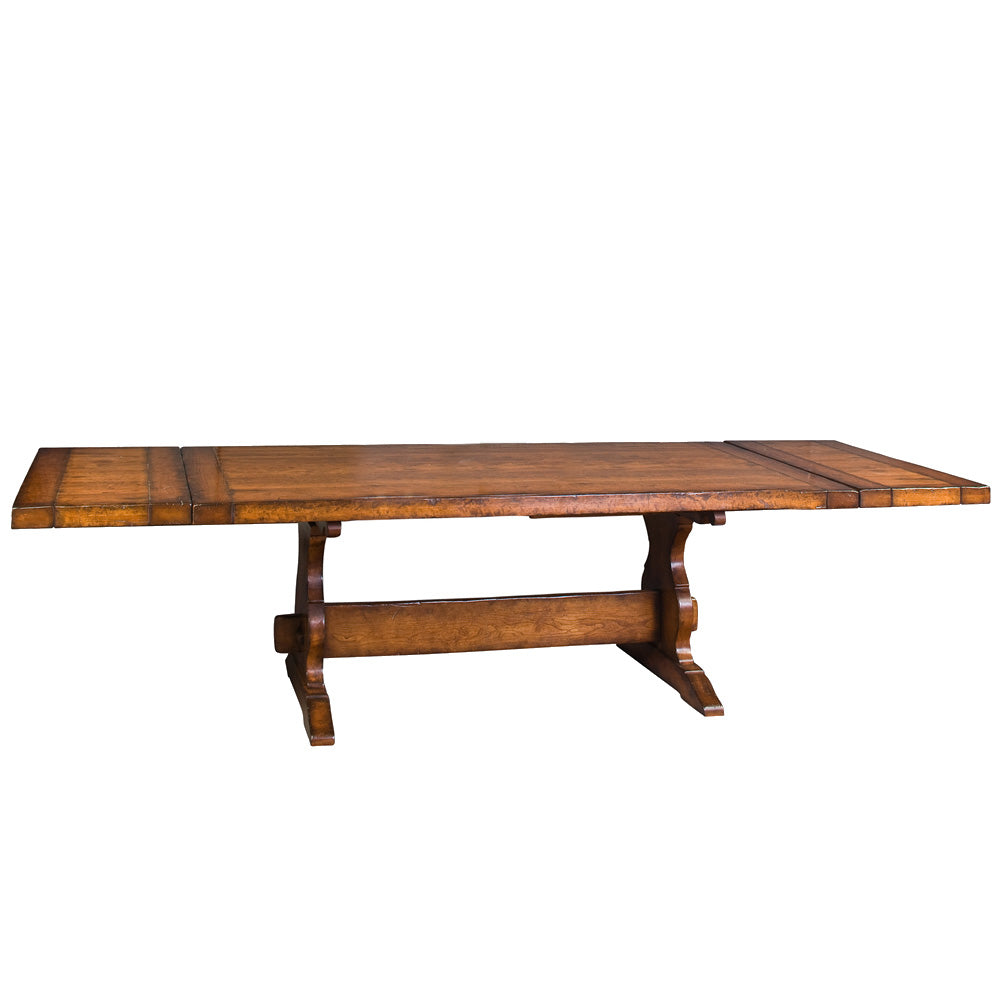 Flagler Traditional Rectangular Dining Table Rustic Red Door