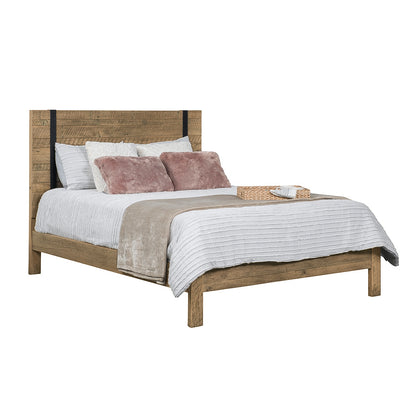 Marian Contemporary Barnwood Bed Frame