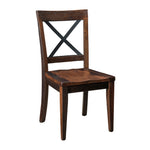 Norway X-Back Barnwood Dining Chair