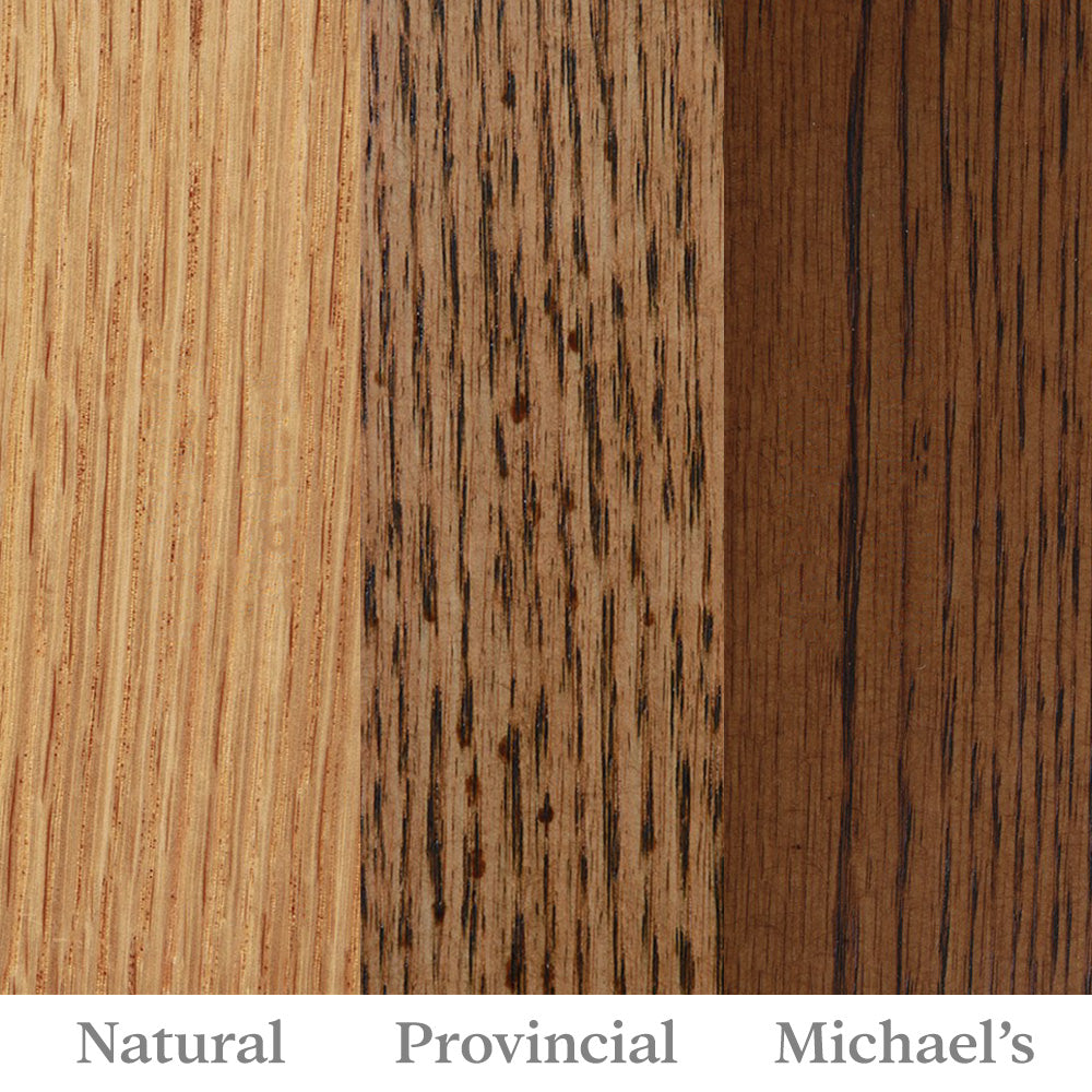 Oak Wood Stains Natural Provincial and Michaels