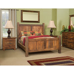 Rustic Reclaimed Wood Bedroom Nightstand