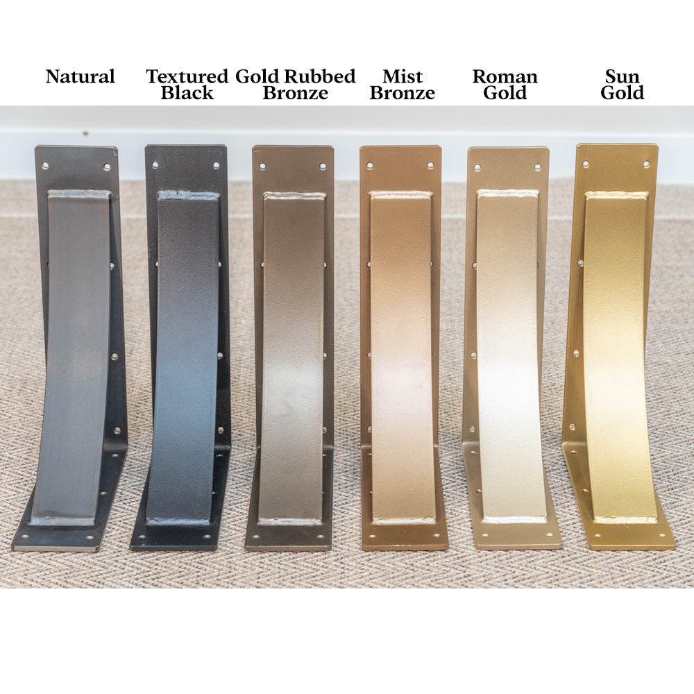 Colors for Arched Steel Brackets