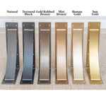 Arched Steel Mantel Bracket Color Options