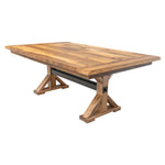 78" Arlington Natural Barnwood Dining Table