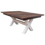 72" Foster Expandable Barnwood Dining Table, Provincial