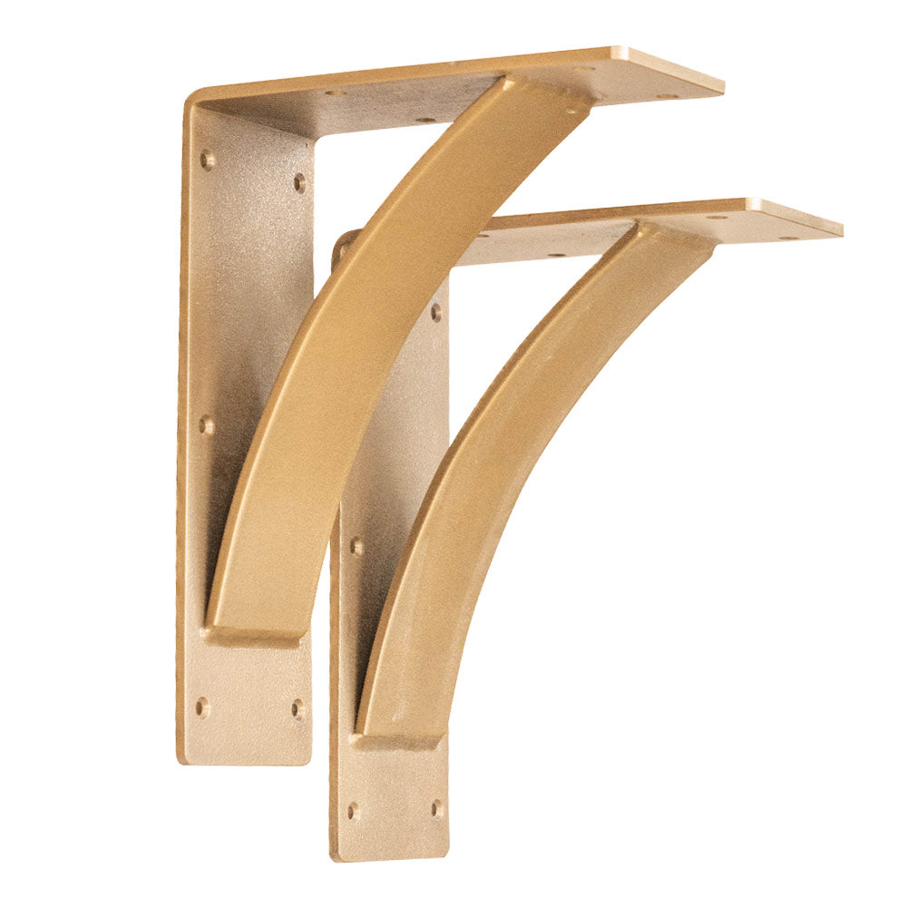 Mist Bronze Modern Mantel Bracket