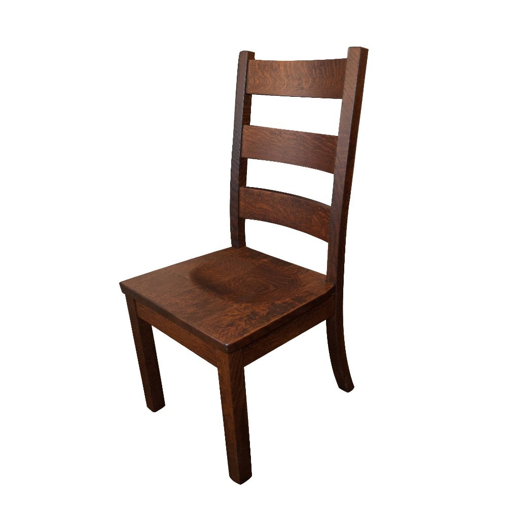 cherry wood dining chair ladderback