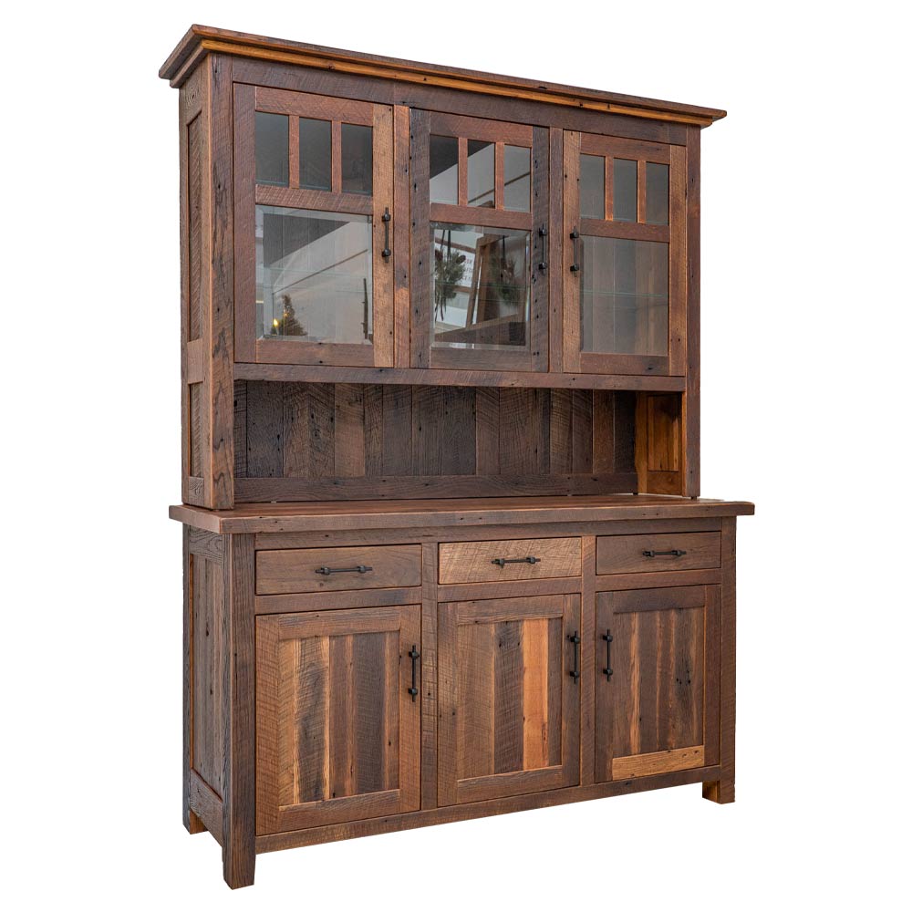 Dining Room Hutch Buffet in Reclaimed Wood