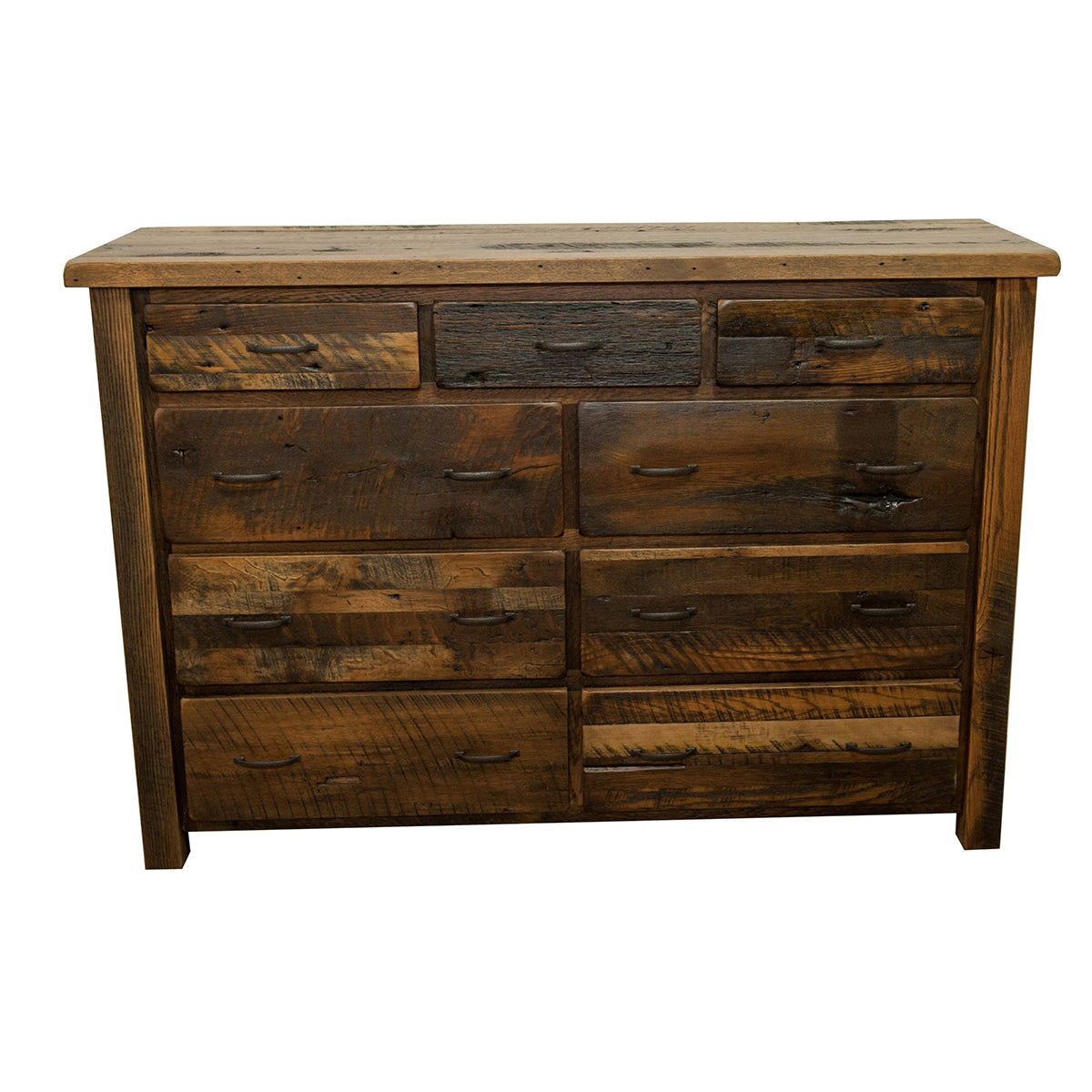 Foxfield Reclaimed Wood Tall Dresser - Rustic Red Door Co.