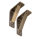 Gold Rubbed Bronze Steel Bracket 4x5