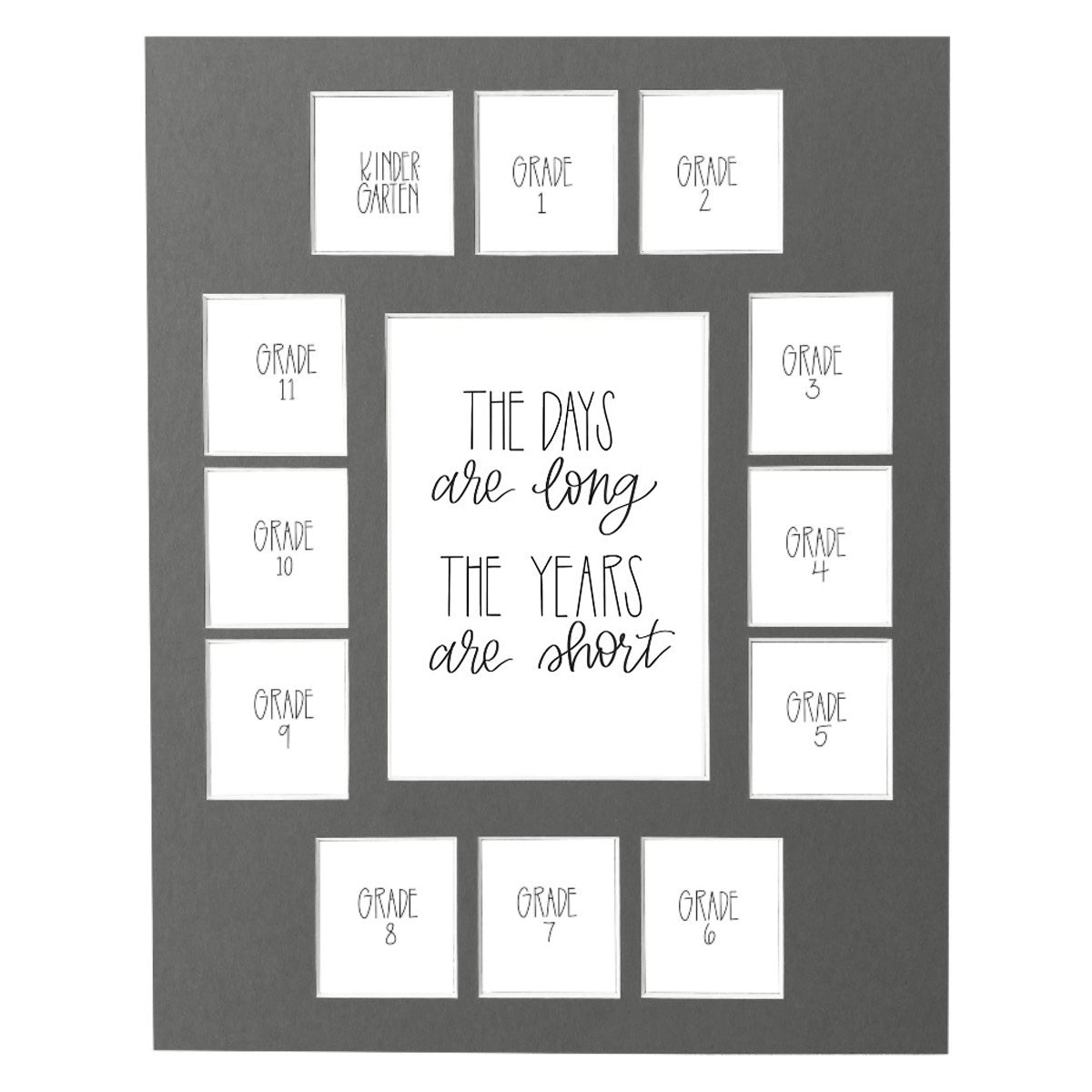 11x14 School newest Picture Frame, Black 15 Opening Mat, Class of 2022