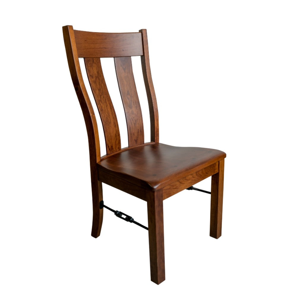 Holbrooke Rustic Cherry Wood Bench | Rustic Red Door