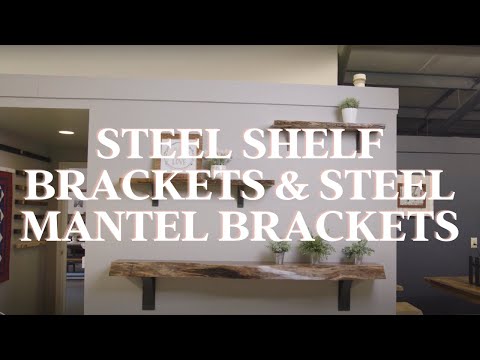 steel shelf bracket video
