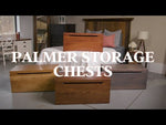 Palmer Oak Blanket Chest, Antique Slate Stain