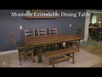 Montana Reclaimed Wood Extendable Dining Table