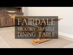 Fairdale Rustic Wood Dining Table