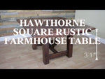 Hawthorne Square Extendable Dining Table in Cherry