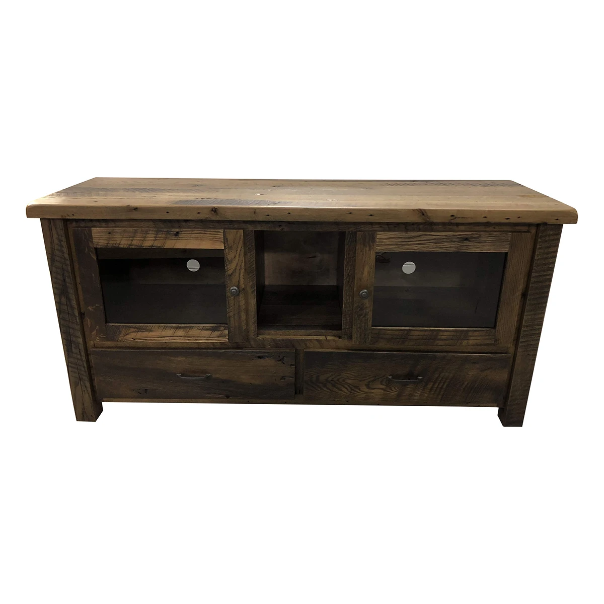 Foxfield Reclaimed Wood Entertainment Center