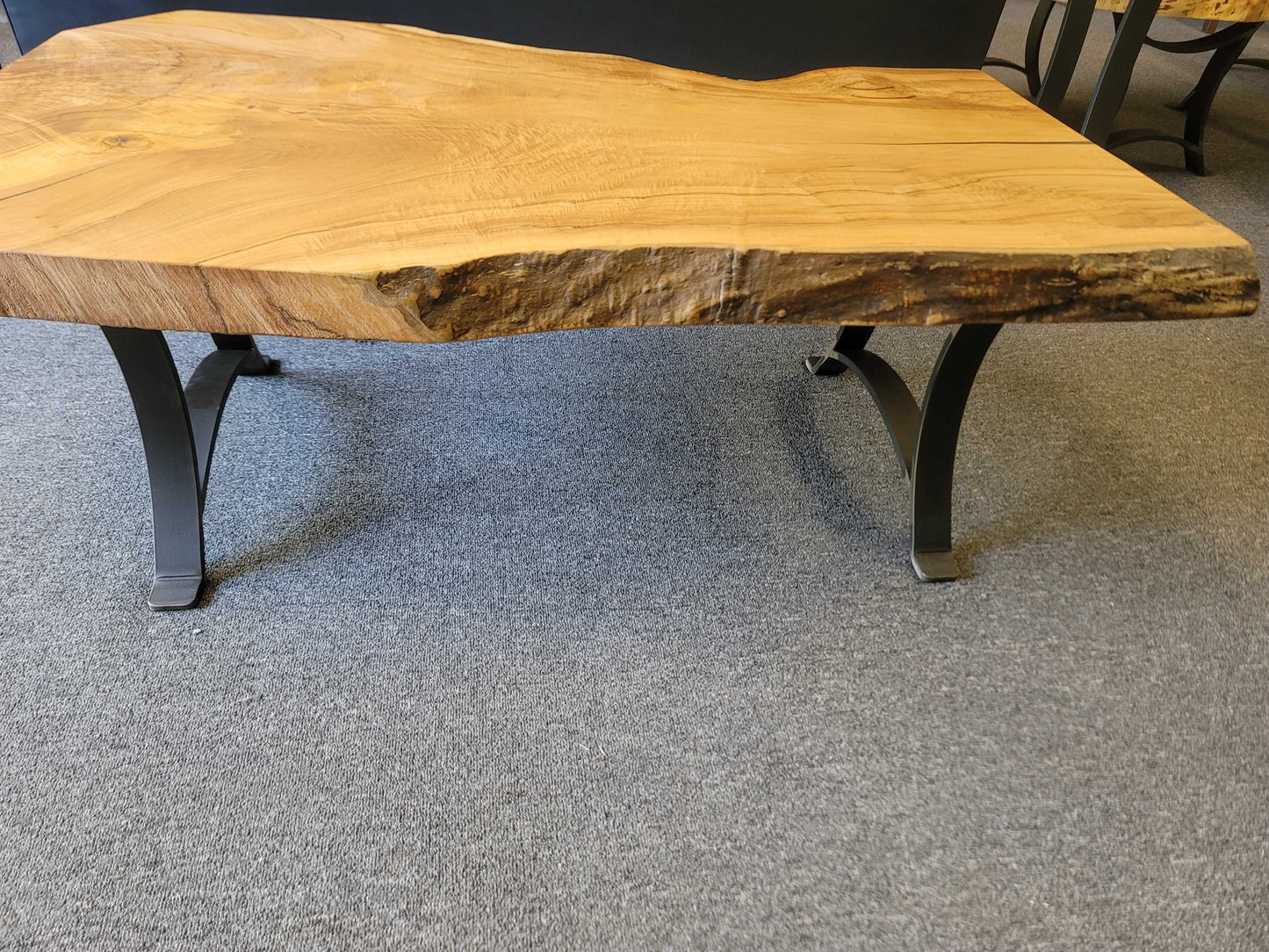 48" Live Edge Spalted Maple Coffee Table