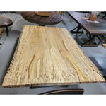 68" Live Edge Spalted Maple Dining Table