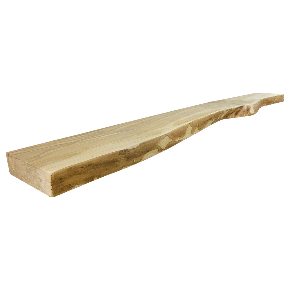 Live Edge Wood Mantel