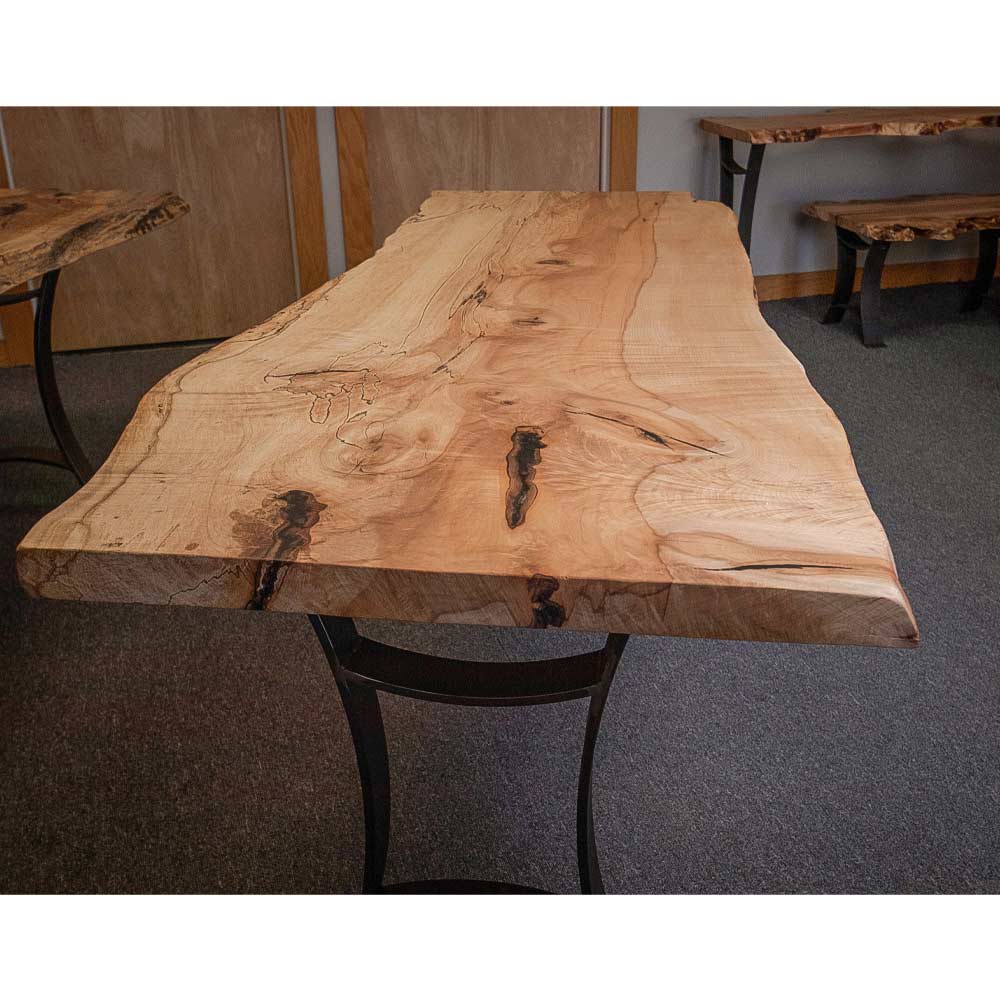 Maple Live Edge Desk