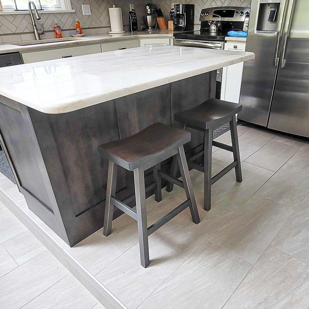 Timber stools kitchen hot sale