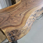 Modern Walnut Sofa Table