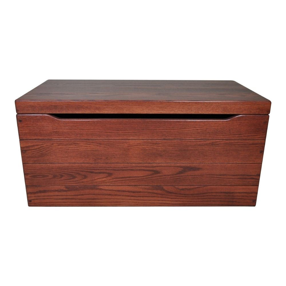 Palmer Oak Blanket chest, Cherry Stain