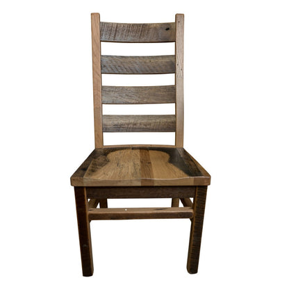 Reclaimed Barnwood Dining chair Natural Stain
