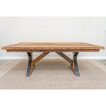 Reclaimed Wood Trestle Dining Table