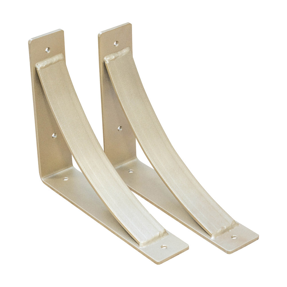 Roman Gold Heavy Duty Steel Brackets