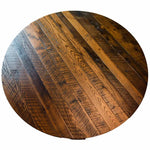 60" Granby Round  Reclaimed Barnwood Dining Table