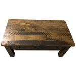 Rustic Reclaimed Oak Coffee Table