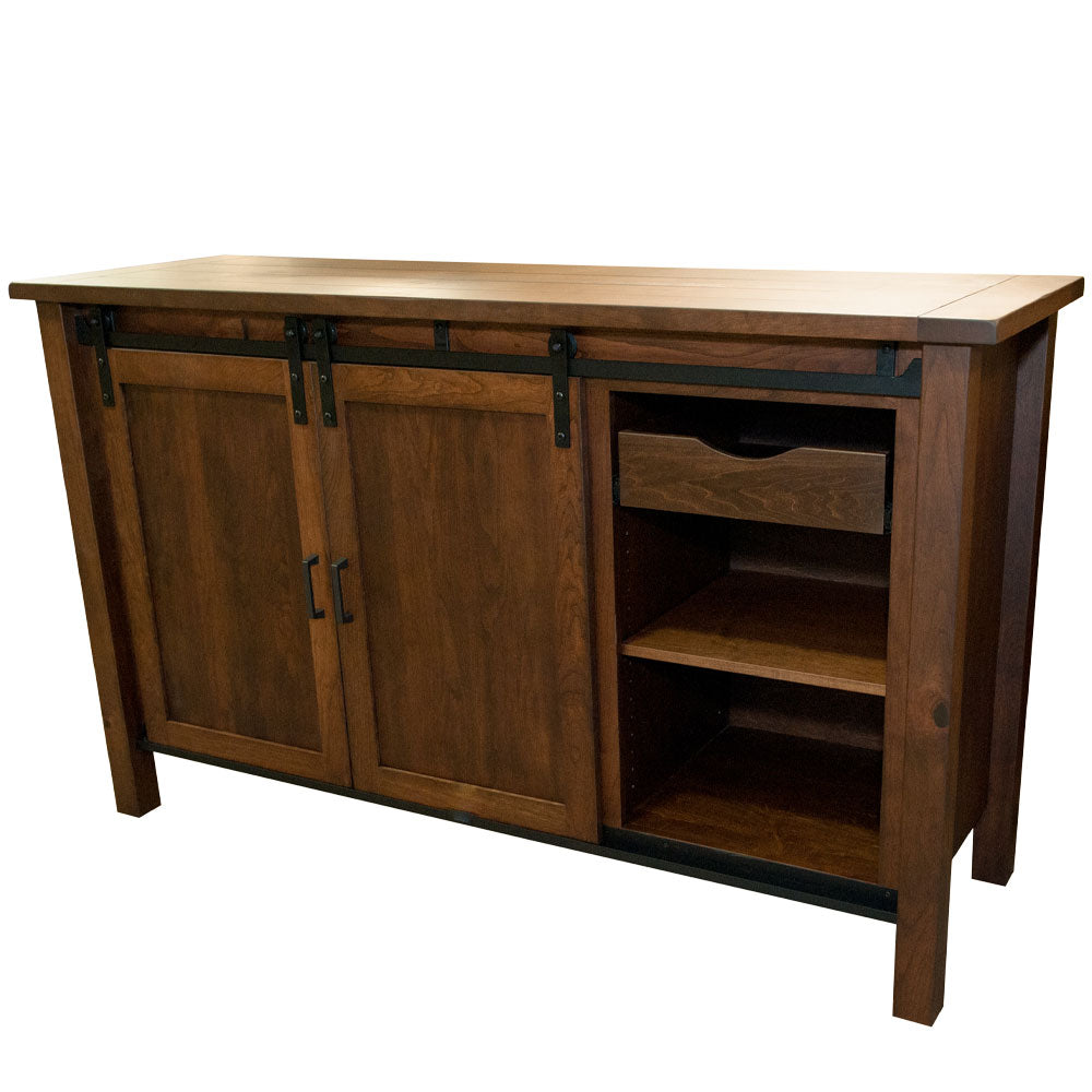 Rustic Cherry Entertainment Center Michaels Stain