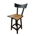 scooped seat pub stool