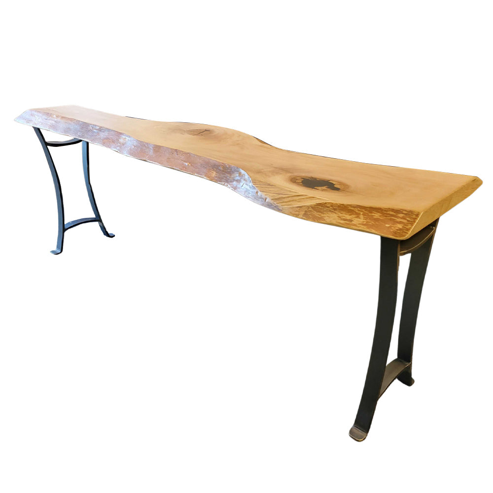 Sycamore Live Edge Sofa Table