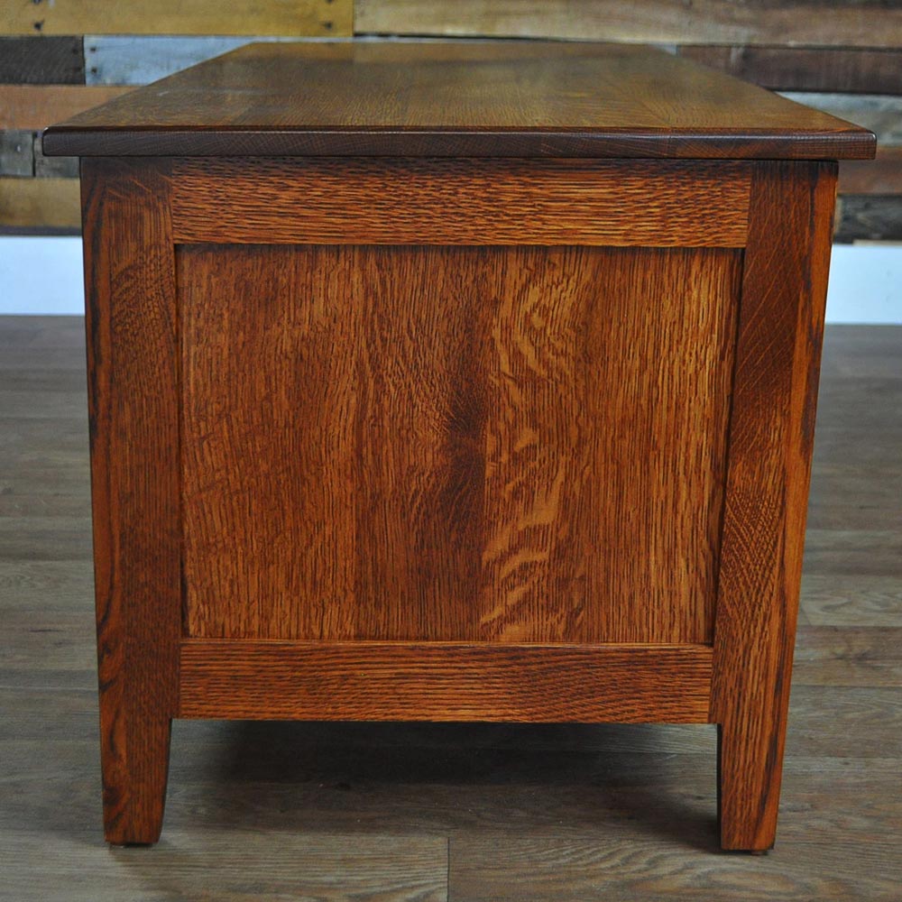 Side of Oak Coffee Table Chest